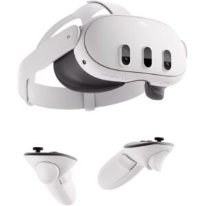 Meta Quest 3 virtual reality headset for gaming and entertainment